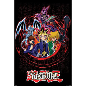 Poster 24x36 - Yu-Gi-Oh - Group-Dragon- PAS2194 *NEW*