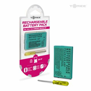 Rechargeable Battery Pack for Nintendo Game Boy Advance SP (New) - Nintendo Accessories