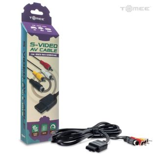 Audio / Video [With S-Video] Cables [GameCube, SNES, Nintendo 64] [Tomee] *NEW*