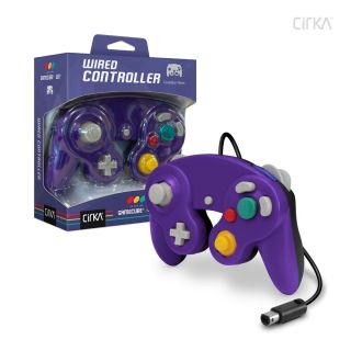 Nintendo GameCube Controller  - Purple / Black *New* [Cirka]