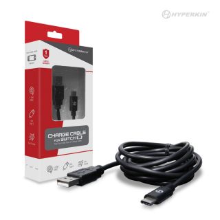 USB-C Charge Cable [Works with Nintendo Switch, PS5 & XBOX Series Controllers] [Hyperkin] *New*