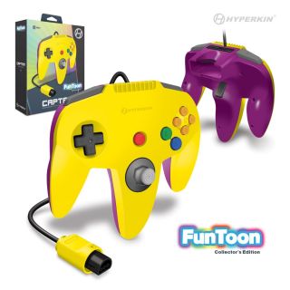 'Captain' Premium Nintendo 64 Controller - Rival Yellow [Hyperkin] *New*