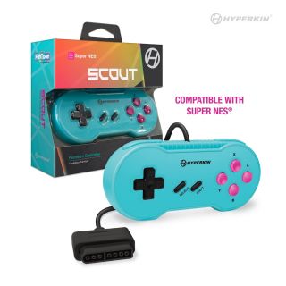 'Scout' Premium Controller For Super NES - Hyper Beach [Hyperkin] *New*
