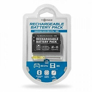 Rechargeable Battery Pack for Nintendo 3ds / WiiU Pro Controller - Nintendo Accessories